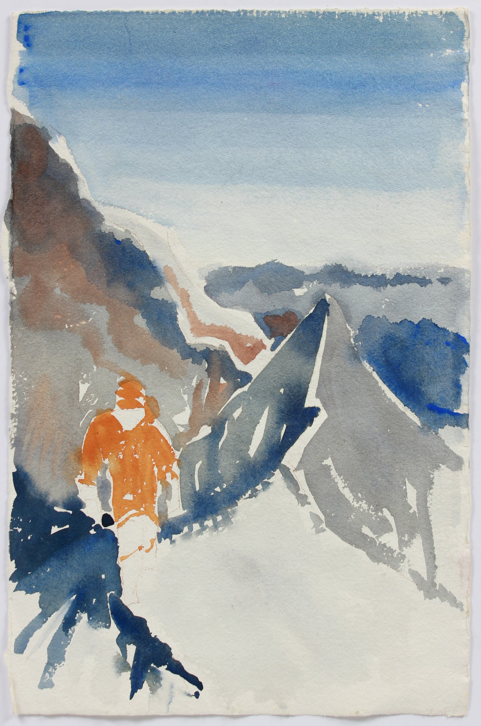 Rich Abstracted Interior Scene <br>20th Century <br><br>#A9752