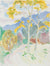 <i>Autumn in Garland Park</i> <br> 1999 Watercolor <br><br>#A9954