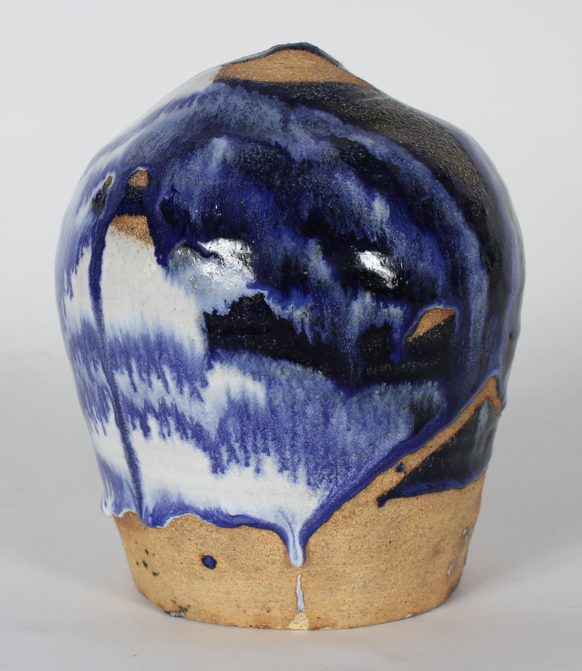 Collection of 20th Century Ceramics with Rich Blues <br><br>#1761