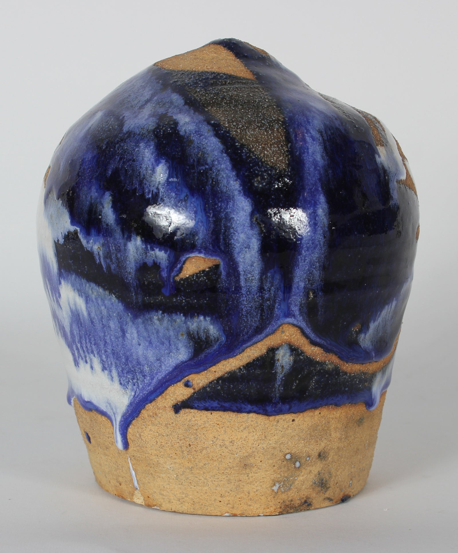 Collection of 20th Century Ceramics with Rich Blues <br><br>#1761