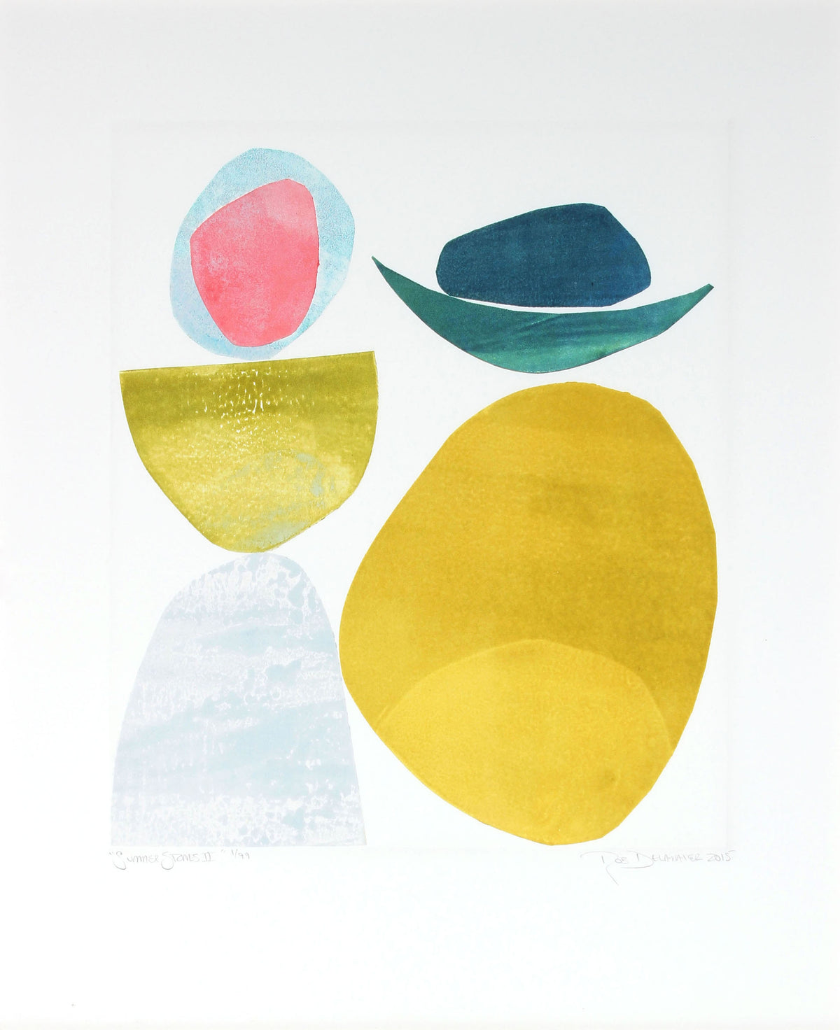 <i>Summer Stones I, II & III</i> <br>Set of Three Limited Edition Archival Prints <br><br>ART-05868