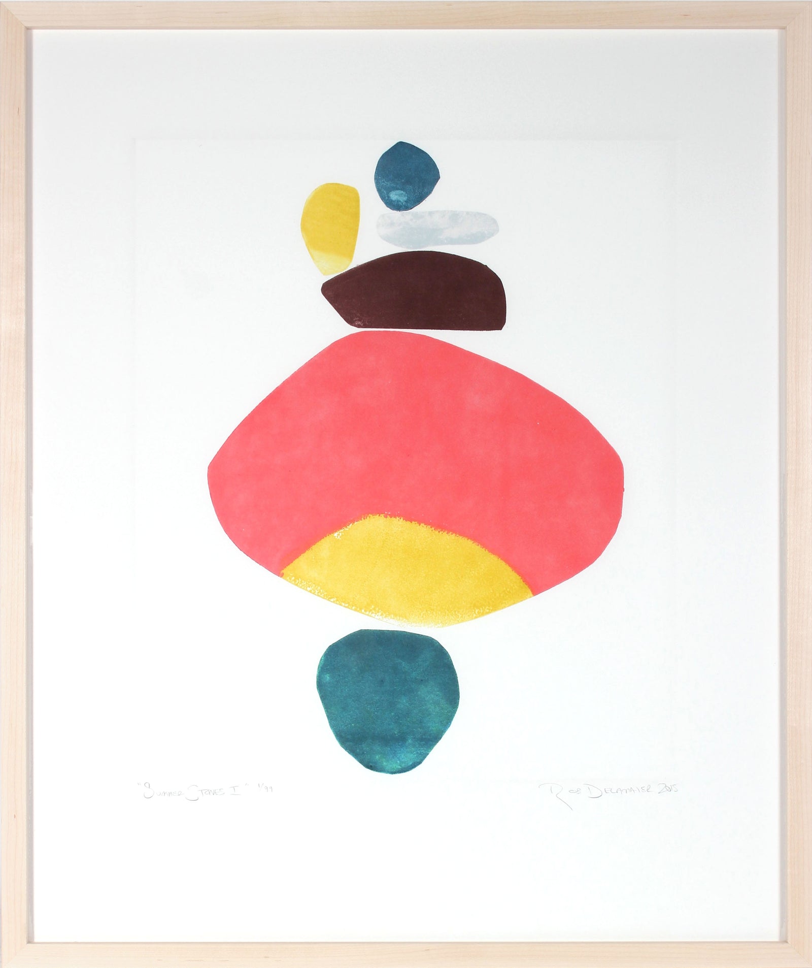 <i>Summer Stones I, II & III</i> <br>Set of Three Limited Edition Archival Prints <br><br>ART-05868