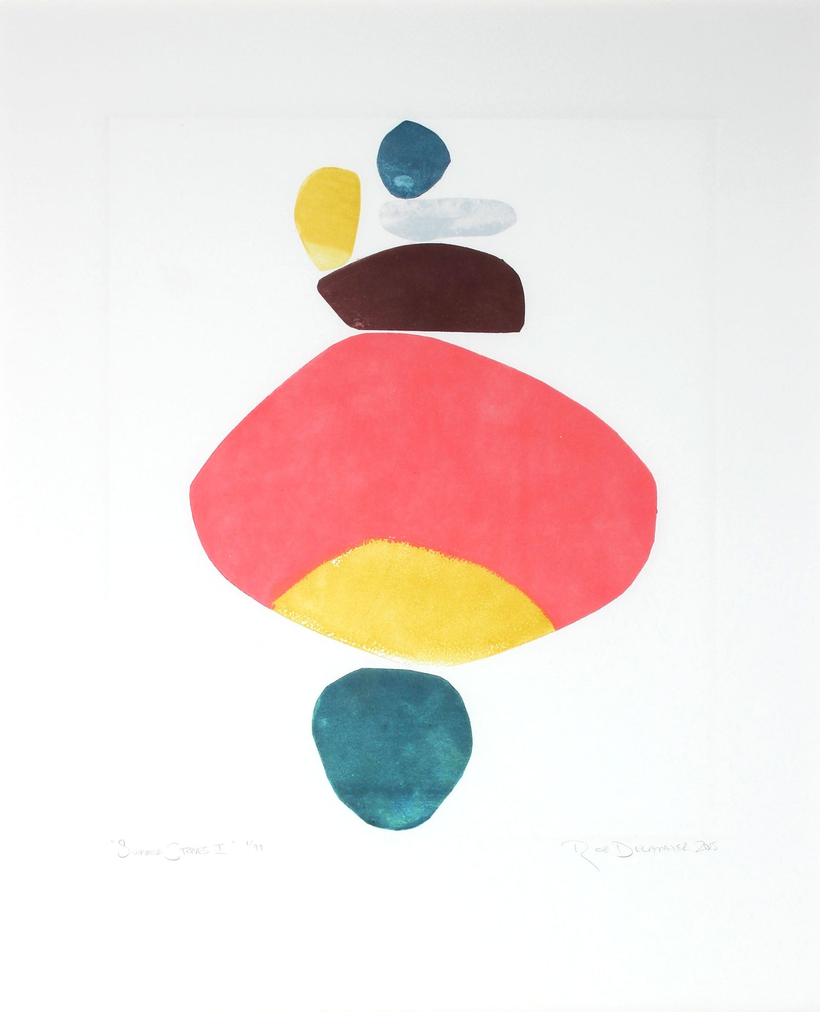 <i>Summer Stones I</i> <br>Limited Edition Archival Print <br><br>ART-05825