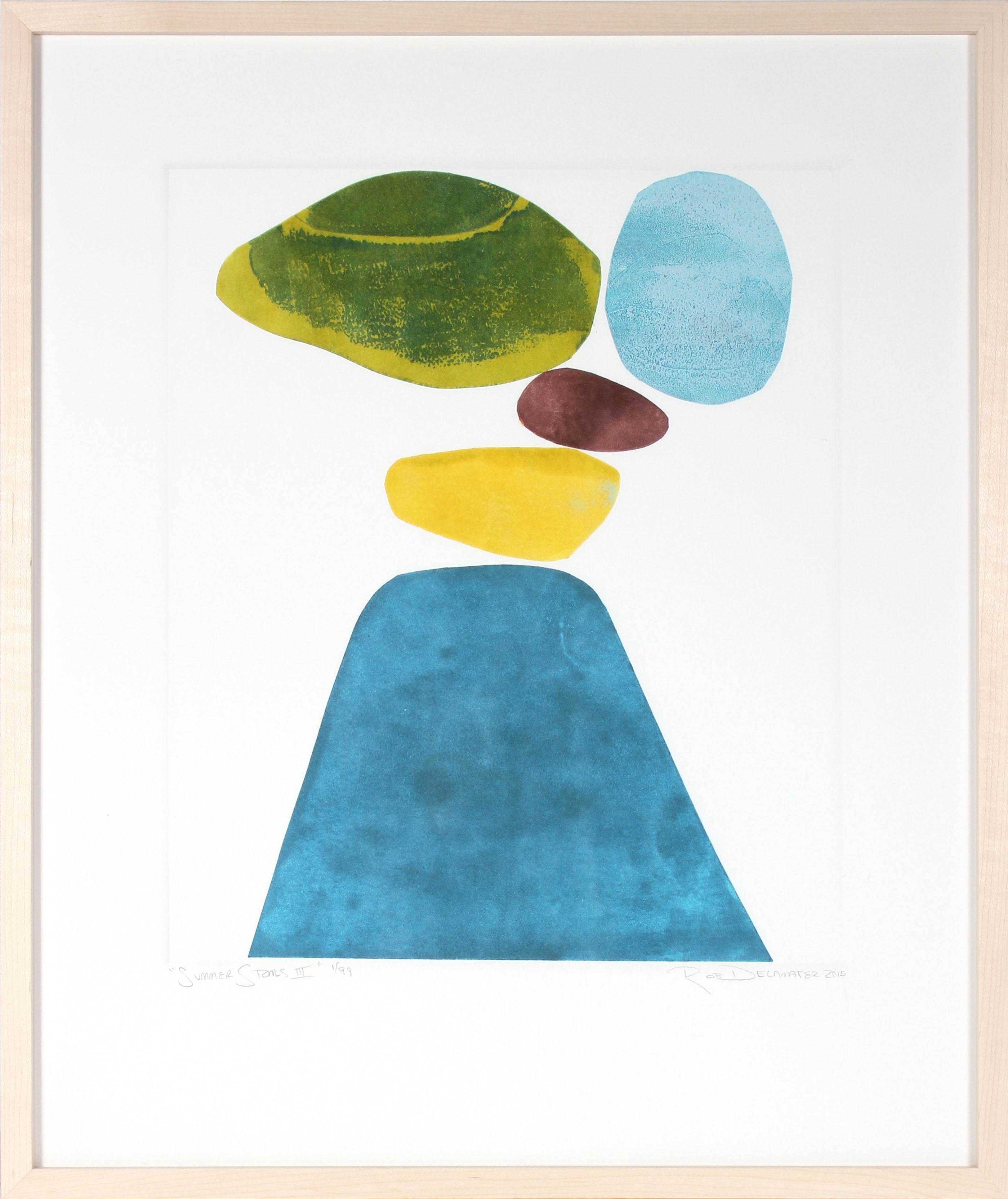 Rob Delamater Summer Stones Set of Three Archival Limited Edition 