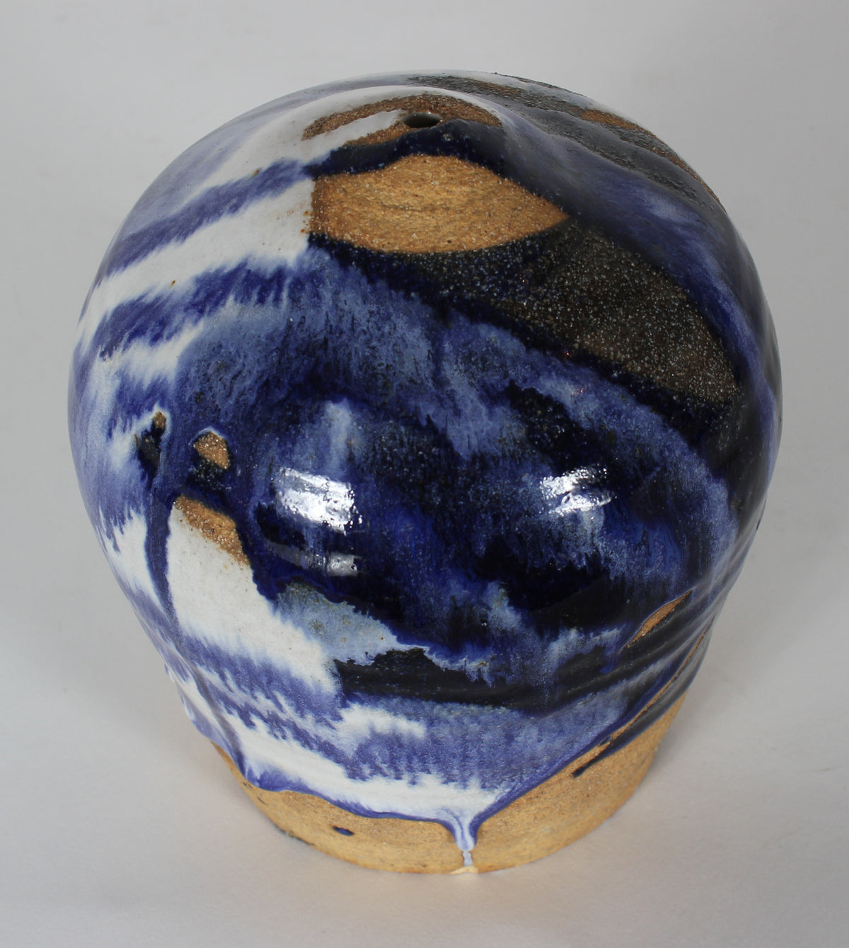 Collection of 20th Century Ceramics with Rich Blues <br><br>#1761