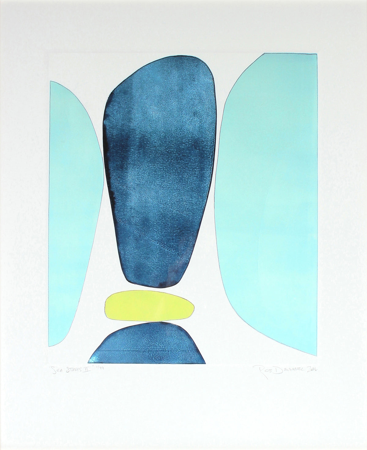 <i>Sea Stones I, II & III</i> <br>Set of Three Limited Edition Archival Prints <br><br>ART-08092