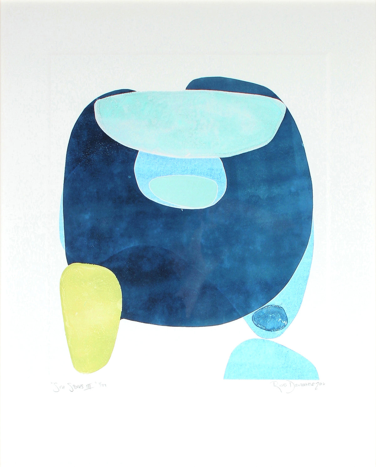 <i>Sea Stones I, II & III</i> <br>Set of Three Limited Edition Archival Prints <br><br>ART-08092