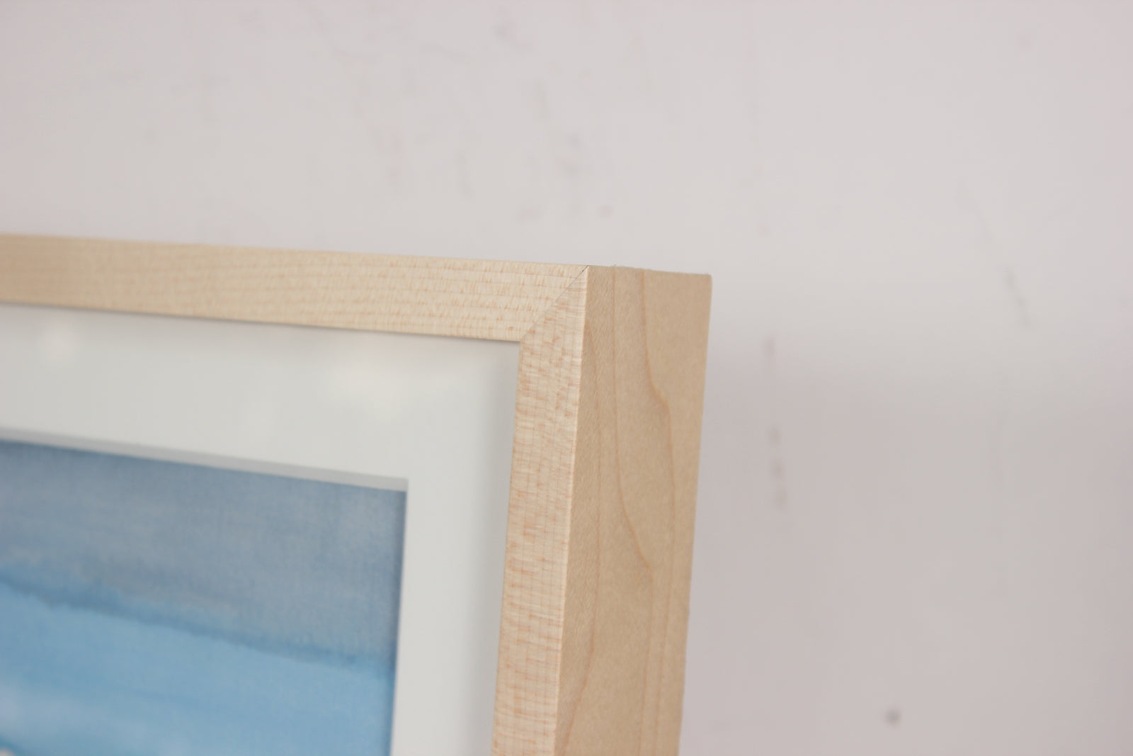 <i>White Fog Across Blue Sky</i><br>2016 Oil & Watercolor<br><br>#88449