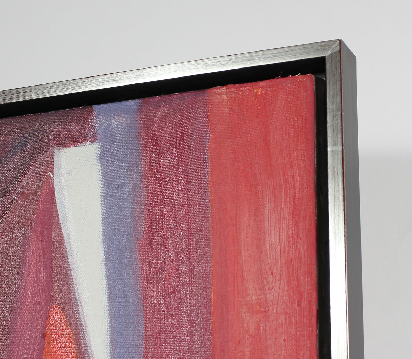 <i>Autumn Leaves</i> <br>1970s Cubist Oil <br><br>#94726