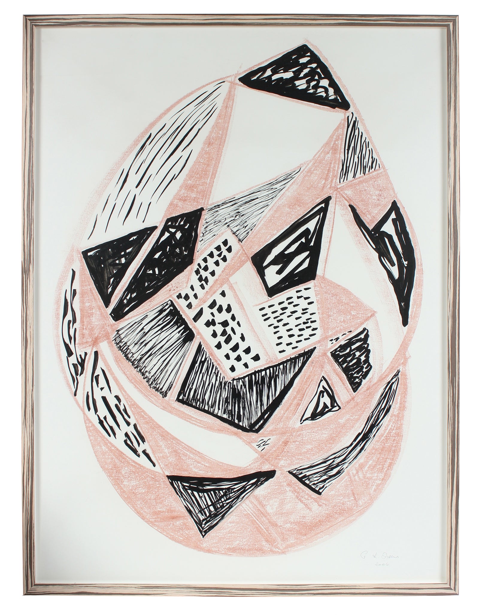 <i>Talisman VI</i> <br>2004 Ink & Pastel <br><br>#96413