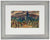 Mid Century Abstracted California Landscape<br>Watercolor on Paper<br><br>#5053