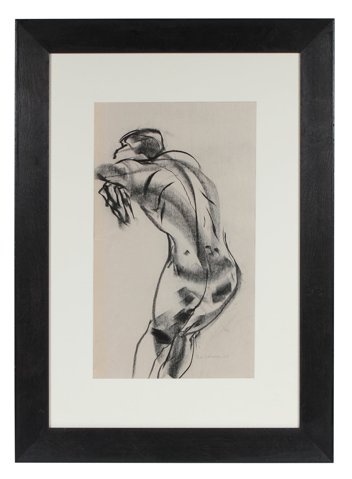Abstracted Nude Form &lt;br&gt;2010 Charcoal on Newsprint &lt;br&gt;&lt;br&gt;#32850