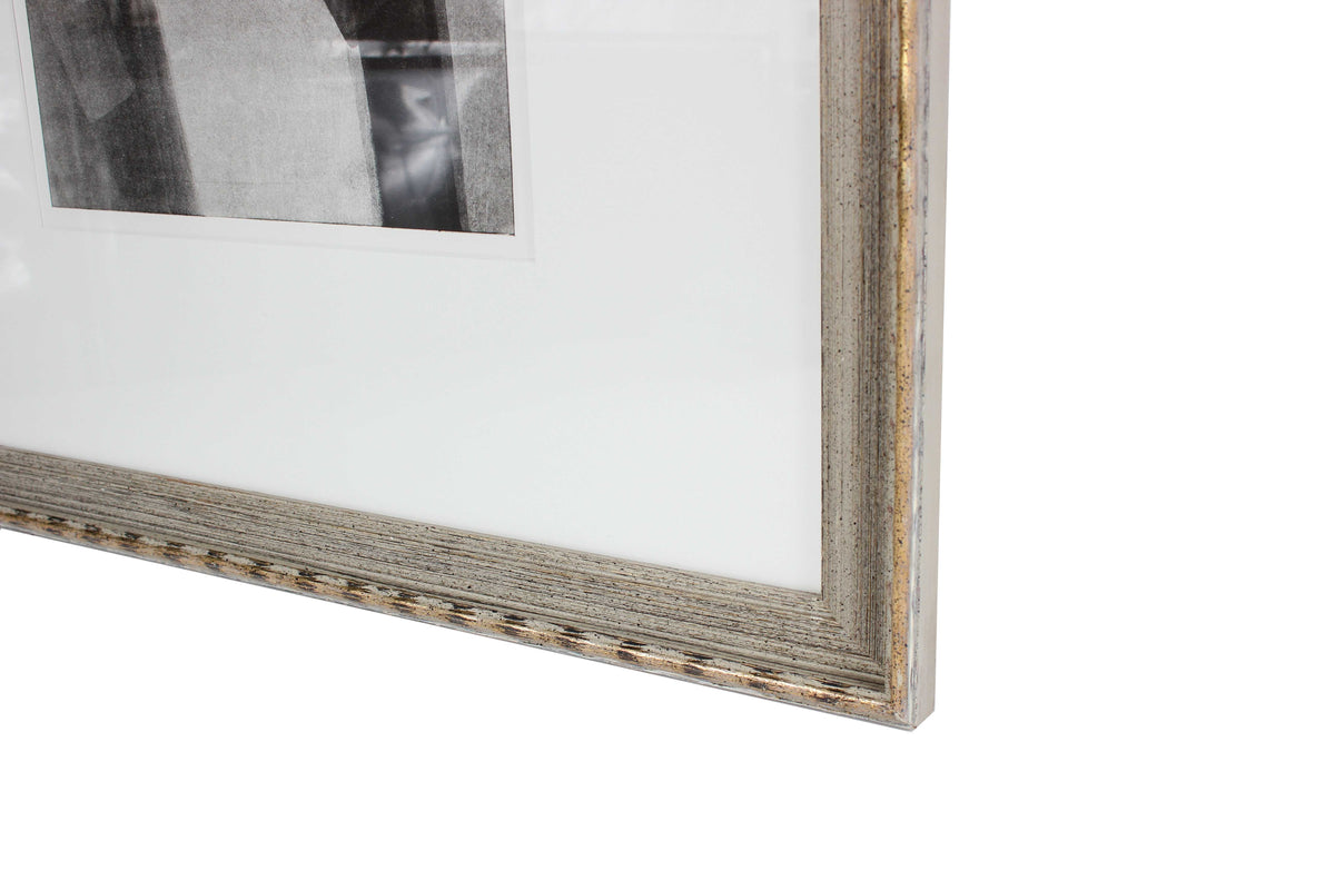 Monochromatic Abstracted Portrait <br>Late 20th Century Etching <br><br>#96439