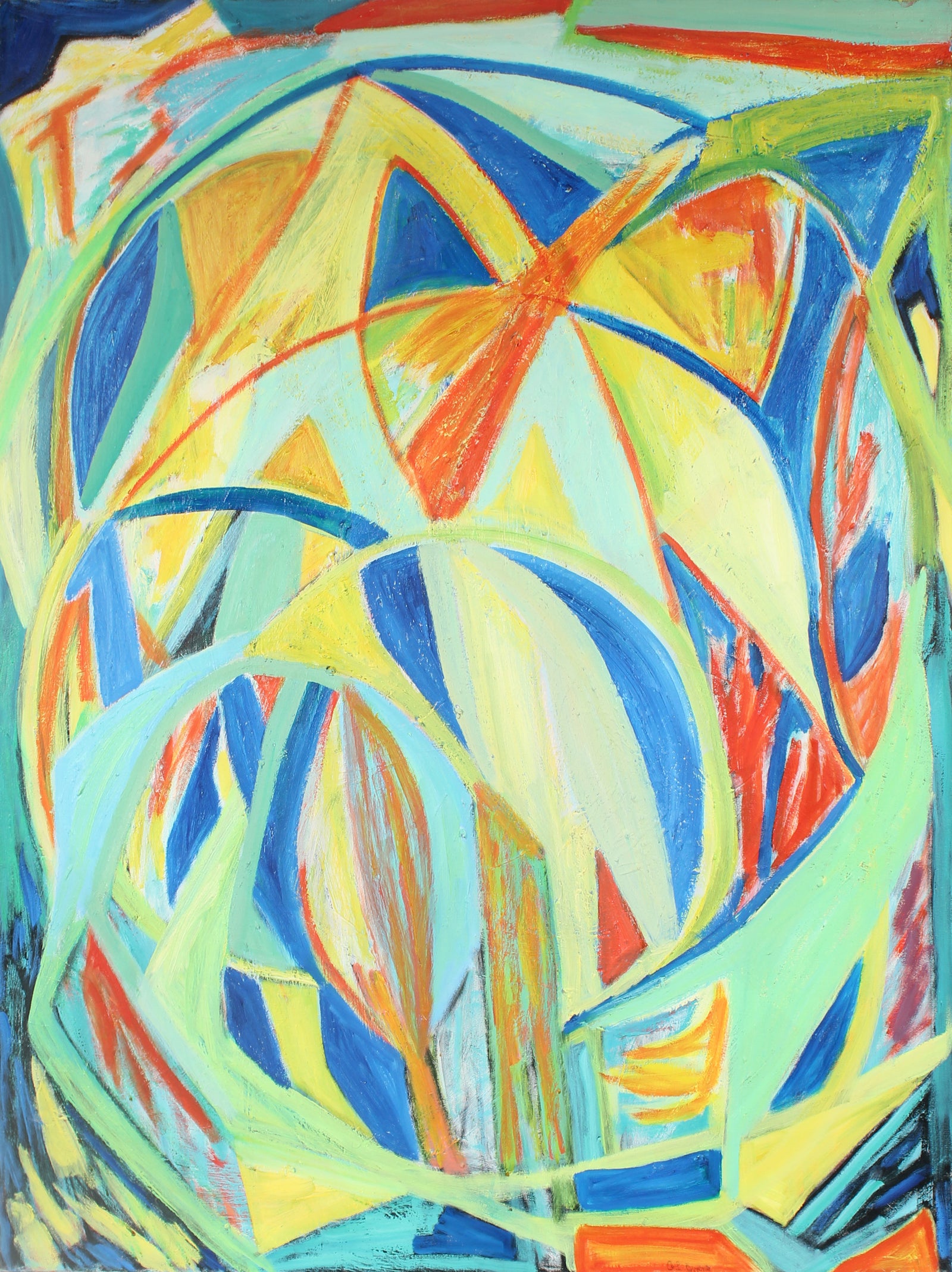 <i>Leonid Meteor Show</i><br>2000 Oil Abstract<br><br>#93400