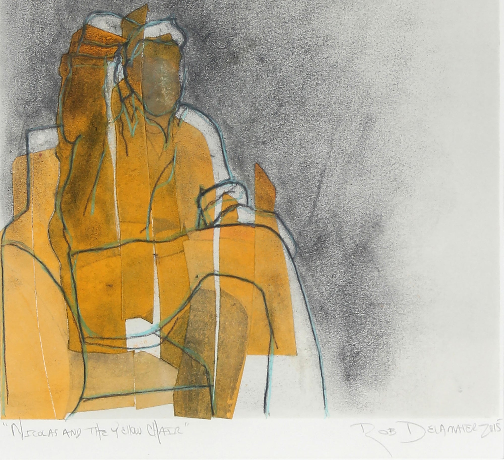 <i>Nicholas and the Yellow Chair</i><br>2015 Monotype<br><br>#91996