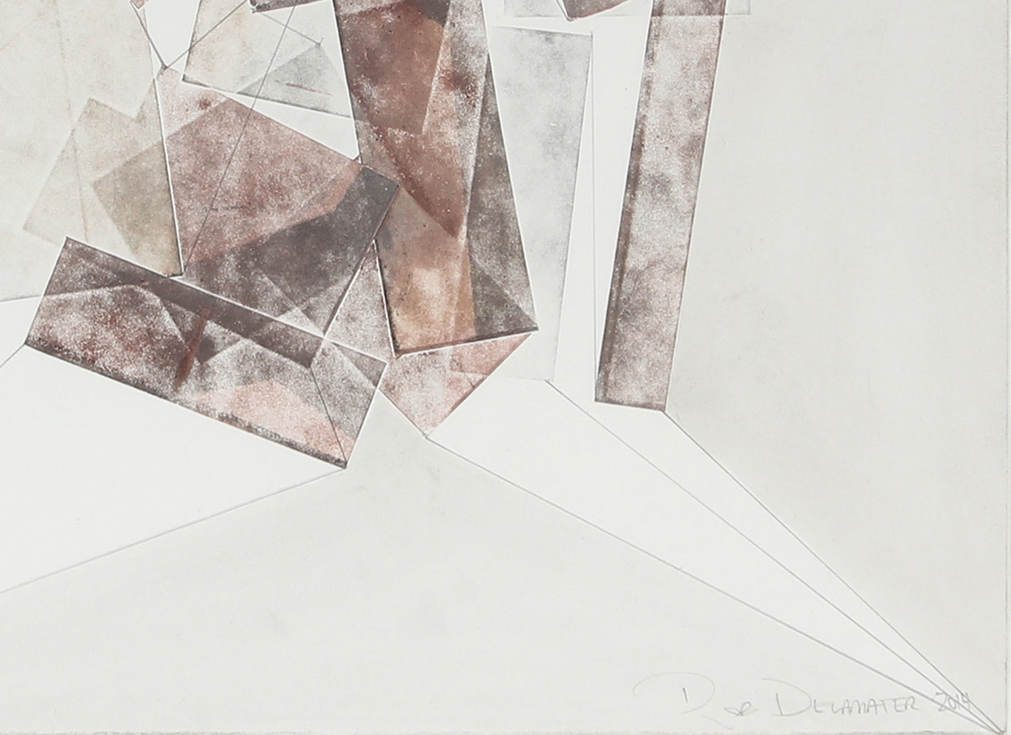 <i>The Architects Dream II</i><br>2014 Ink, Graphite, and Gouache<br><br>#49605