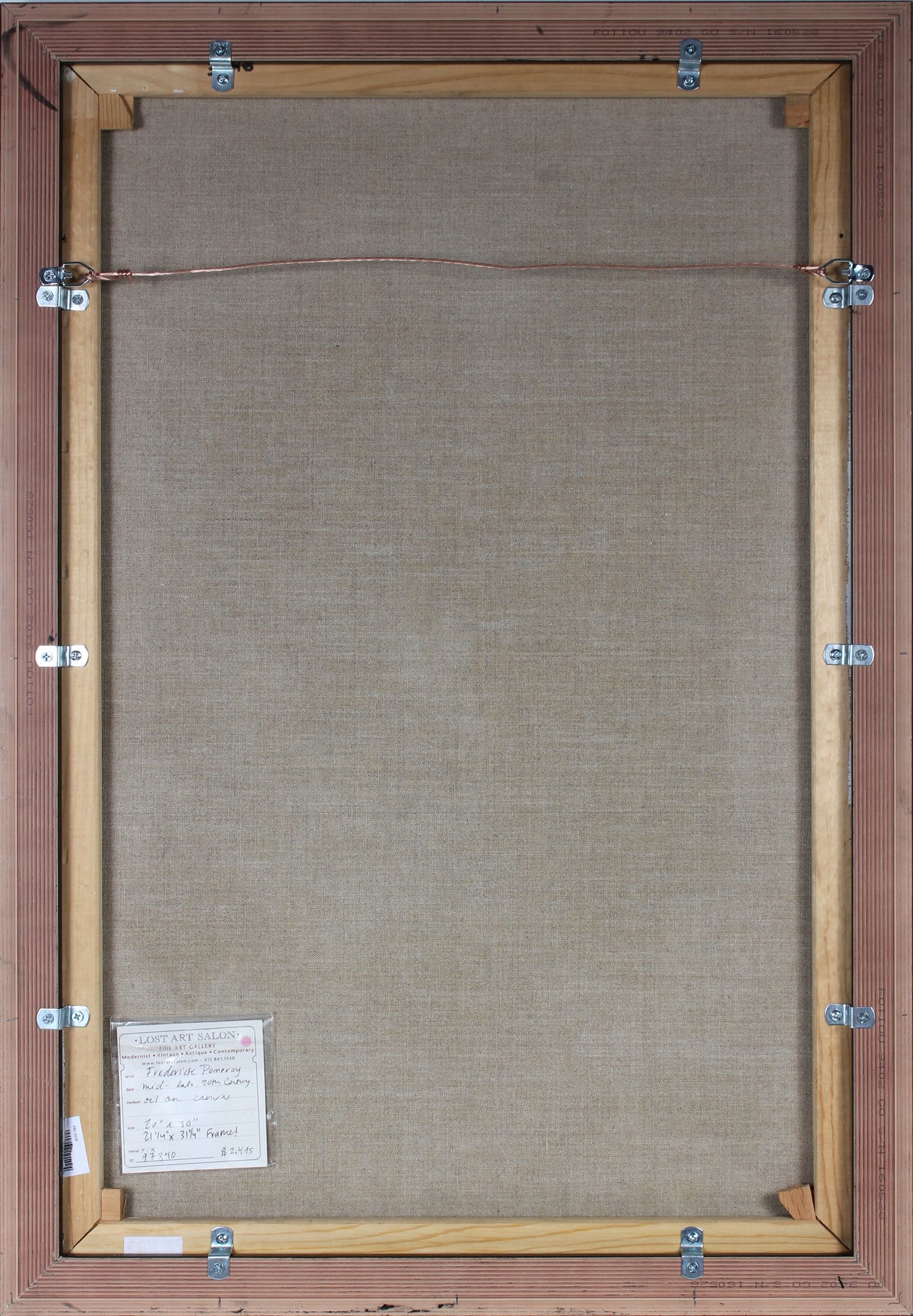 <i>Surf Pattern</i><br>Late 20th Century Oil<br><br>#97840