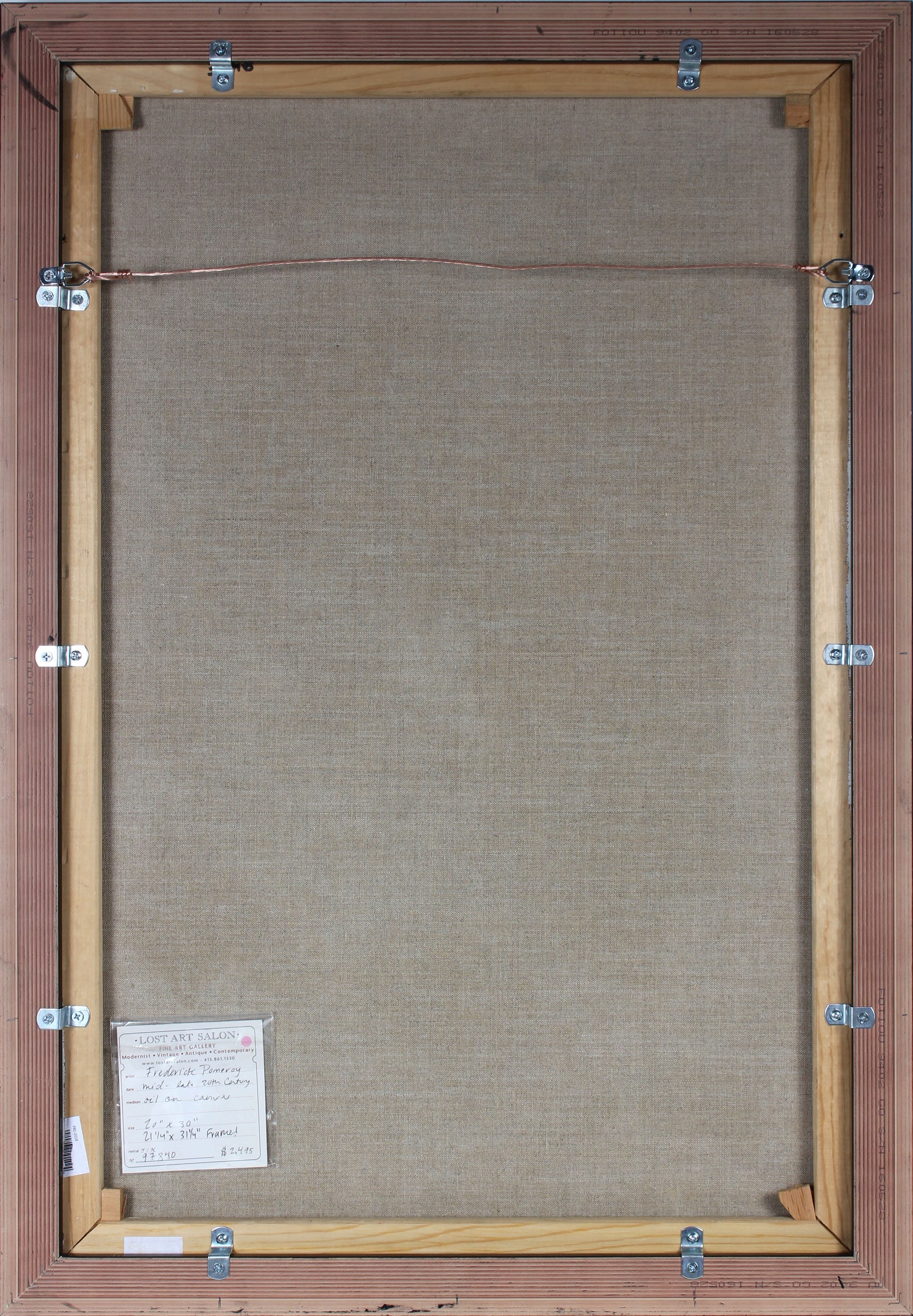 <i>Surf Pattern</i><br>Late 20th Century Oil<br><br>#97840