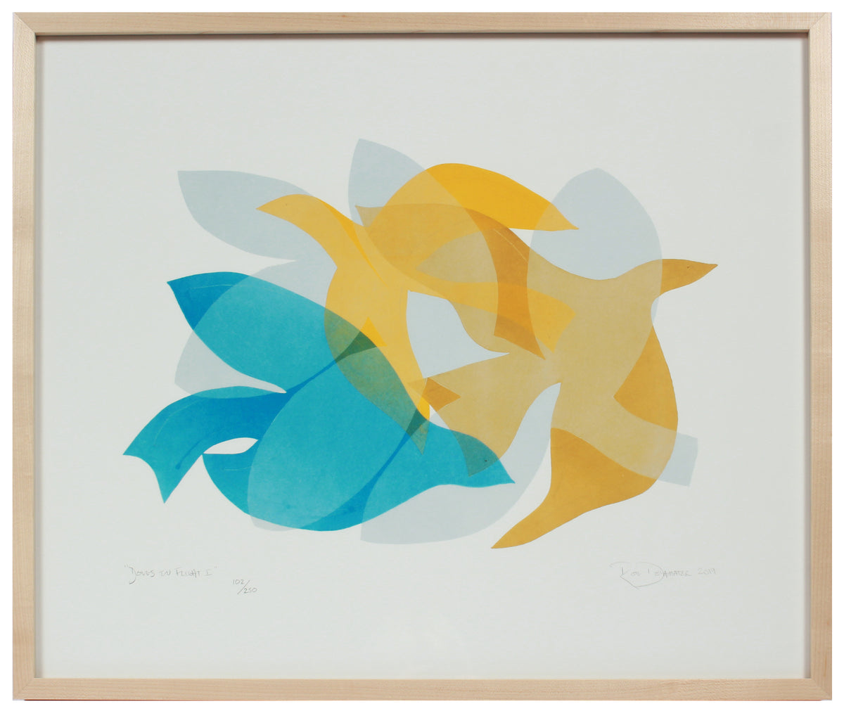 <i> Doves in Flight I & II</i> <br>Set of Two Limited Edition Archival Prints <br><br>ART-16826