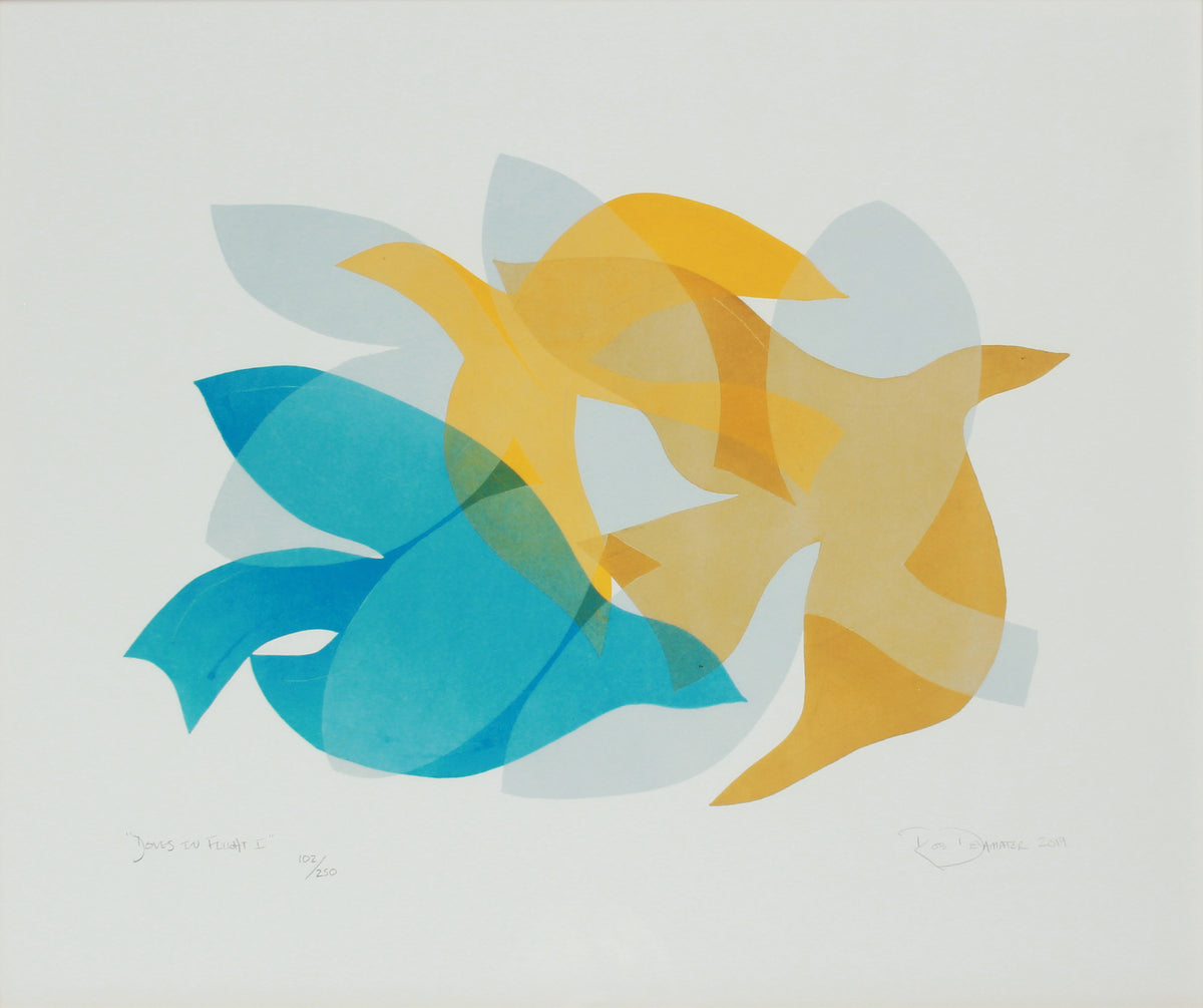 <i>Doves in Flight I</i> <br>Limited Edition Archival Print <br><br>ART-16828