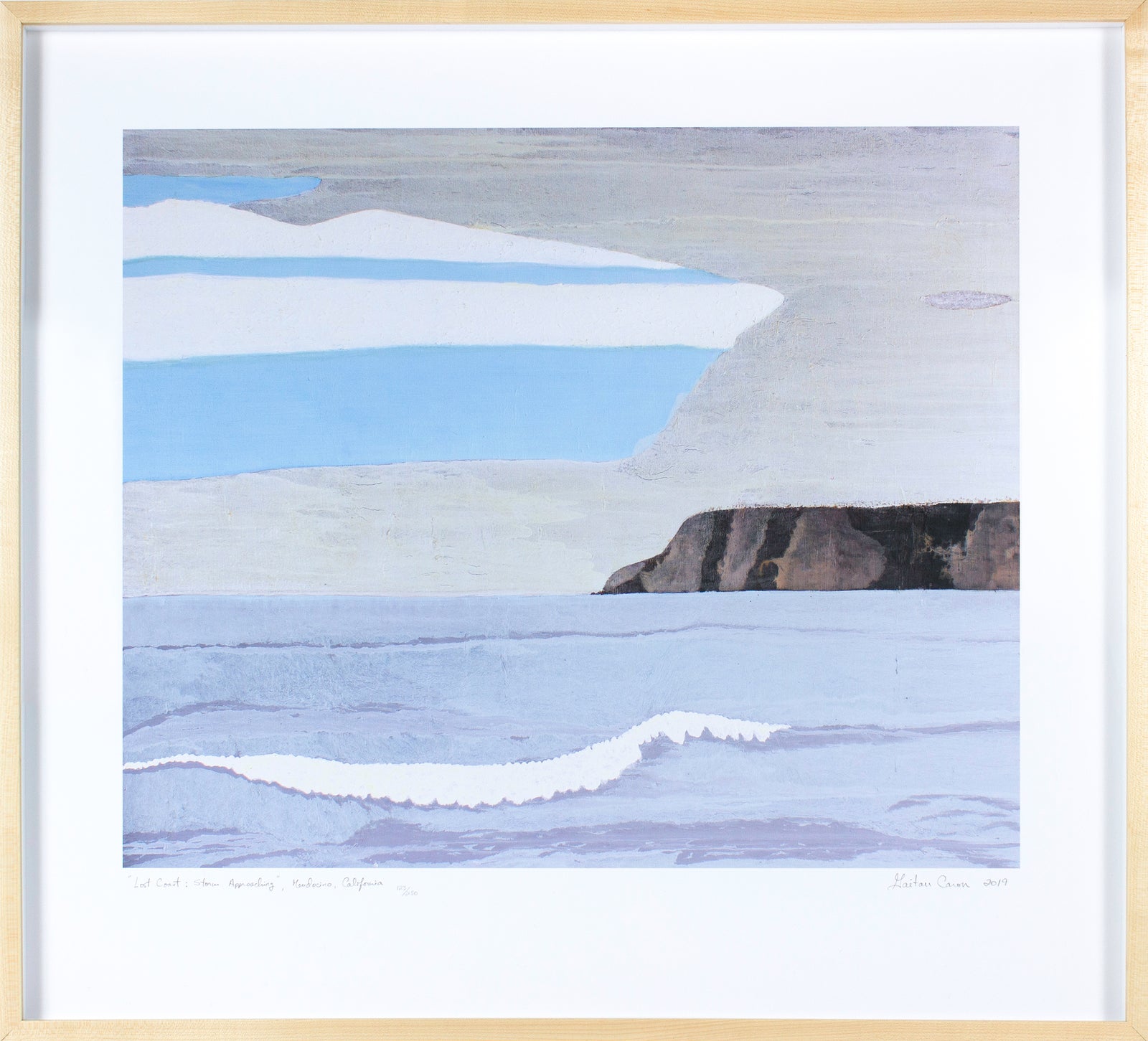 <i>Lost Coast: Storm Approaching</i> <br>Limited Edition Archival Print <br><br>ART-16833