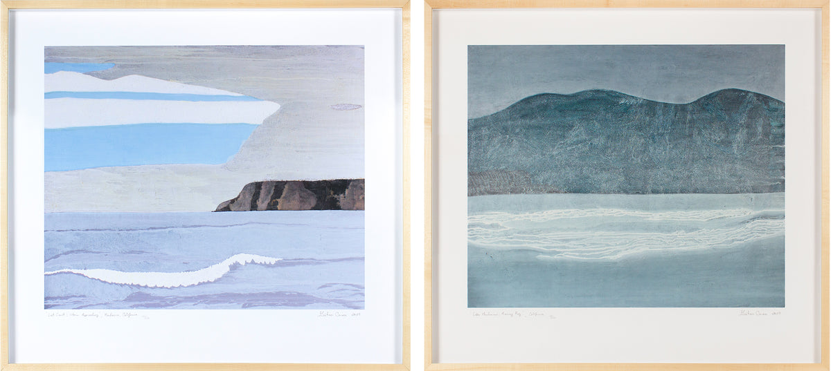 &lt;i&gt;Lost Coast: Storm Approaching&lt;/i&gt; &amp; &lt;i&gt;Lake Mendocino: Morning Fog&lt;/i&gt; &lt;br&gt;Set of Two Limited Edition Archival Prints &lt;br&gt;&lt;br&gt;ART-16838