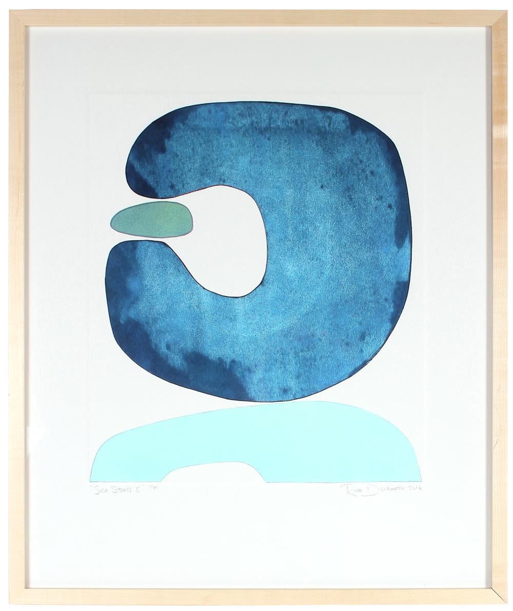 <i>Sea Stones I</i> <br>Limited Edition Archival Print <br><br>ART-08088