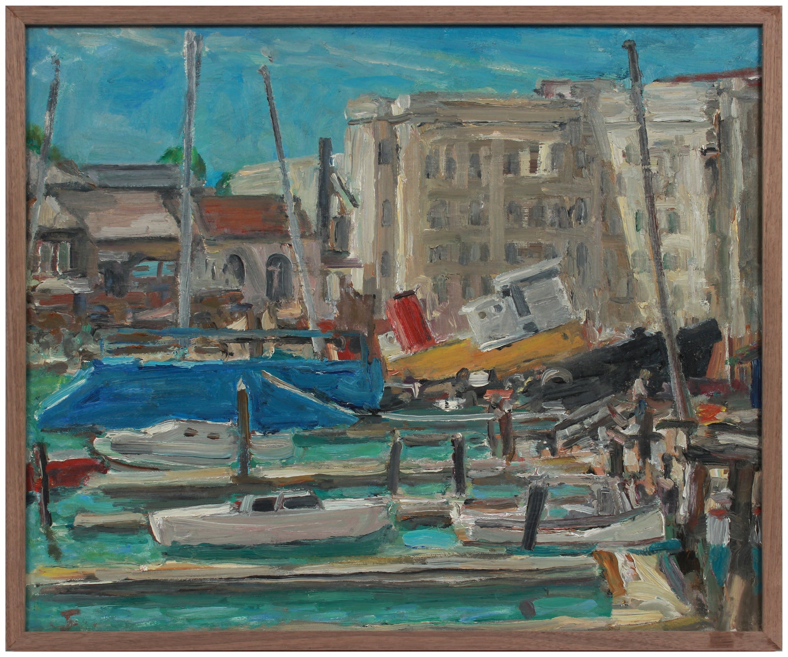 <i>Mission Rock</i> <br>1996 Oil <br><br>#B0006