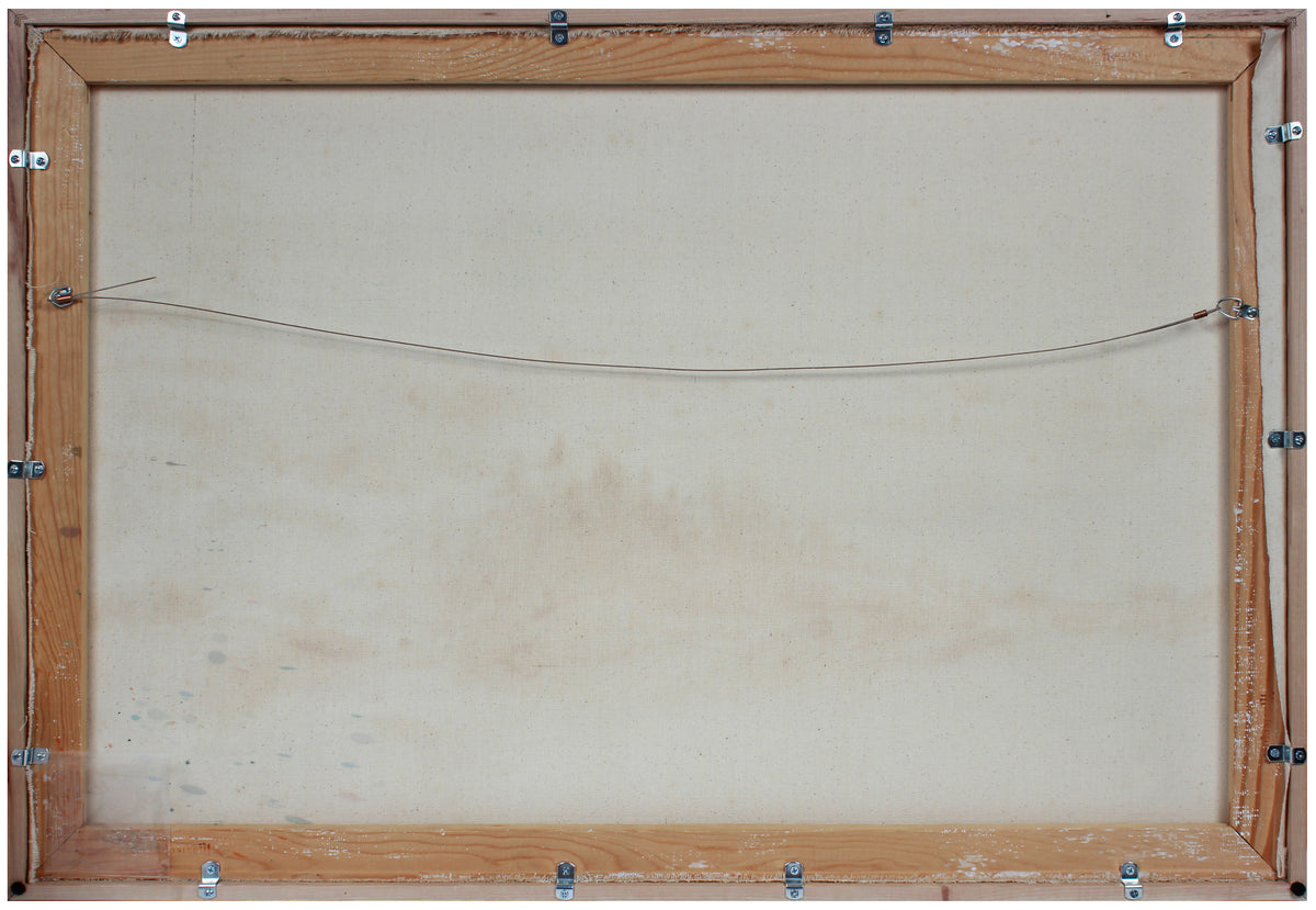 Serene Coastline & Sky <br>2002 Oil <br><br>#B0009