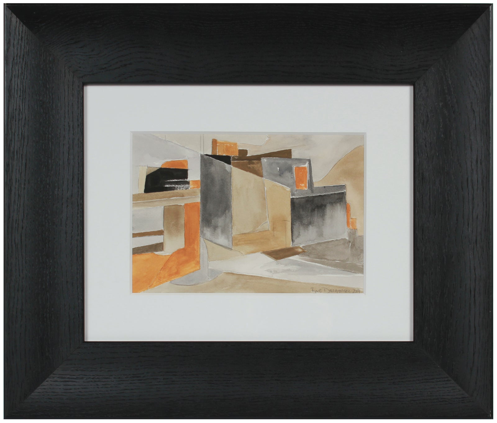 <i>The House in Mojácar</i> <br>2019 Gouache <br><br>#B0196