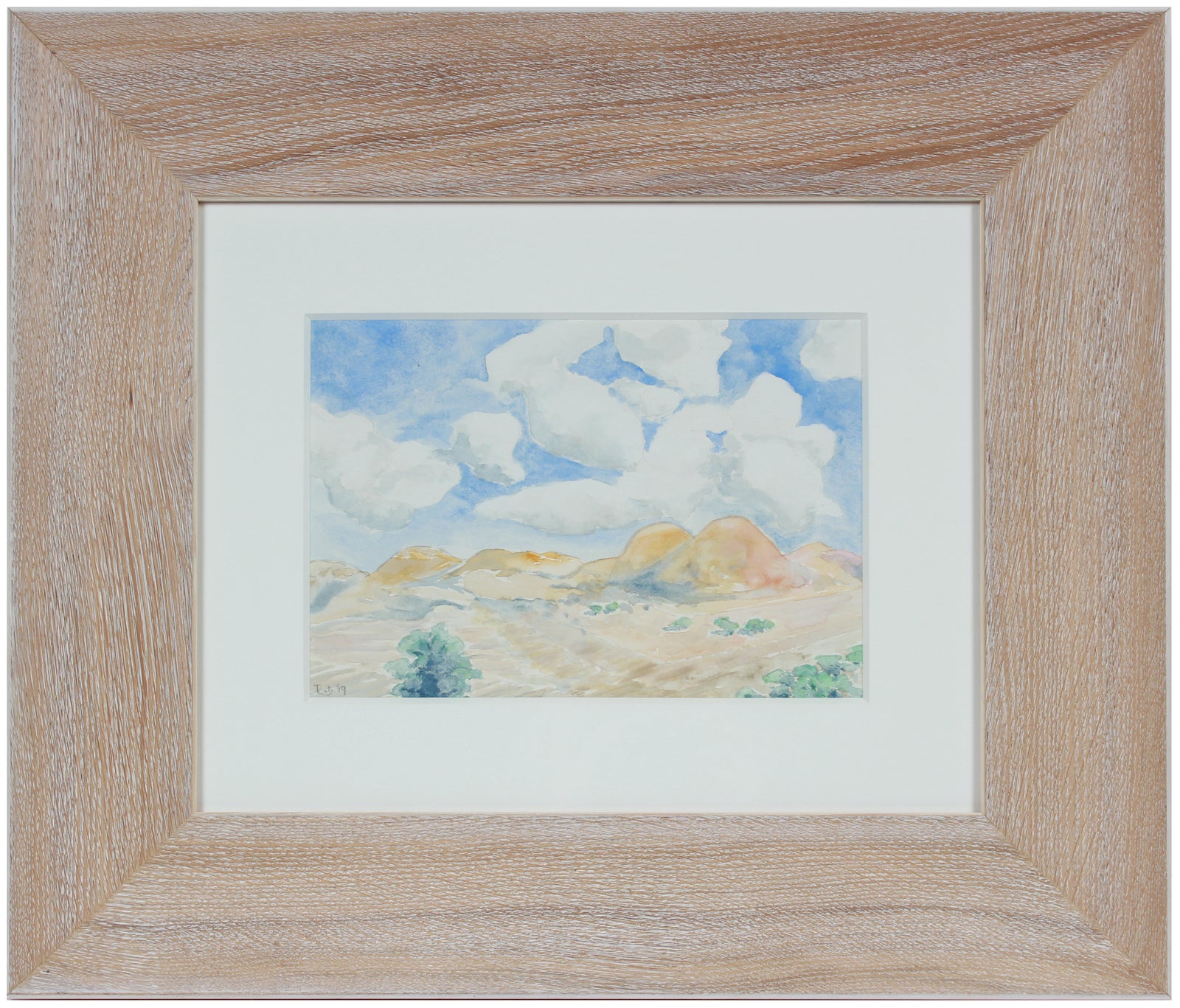 <i>South to the Mediterranean</i> <br>2019 Gouache <br><br>#B0197