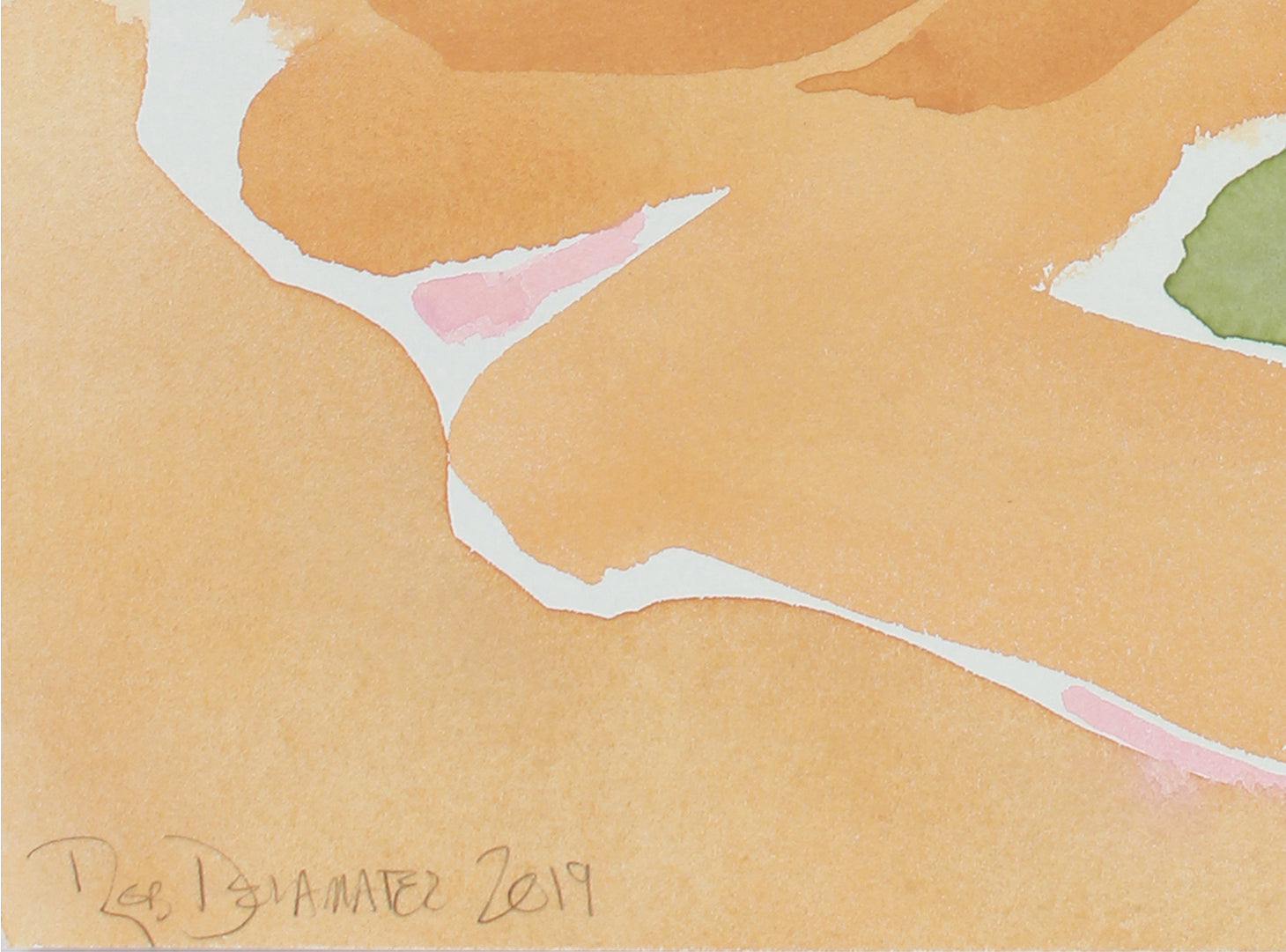 <i>Spanish Interior I</i> <br>2019 Gouache <br><br>#B0198