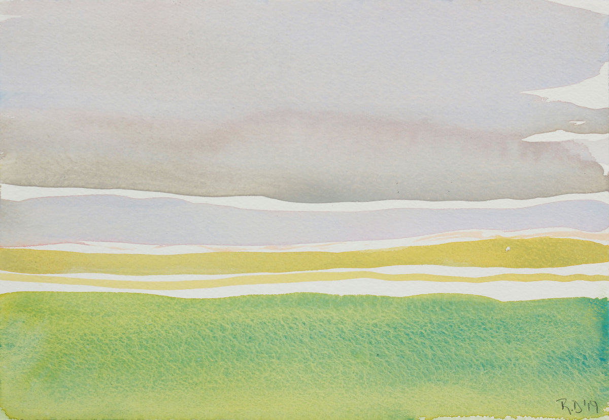 <i>Andalusian Fields V</i> <br>2019 Gouache <br><br>#B0205