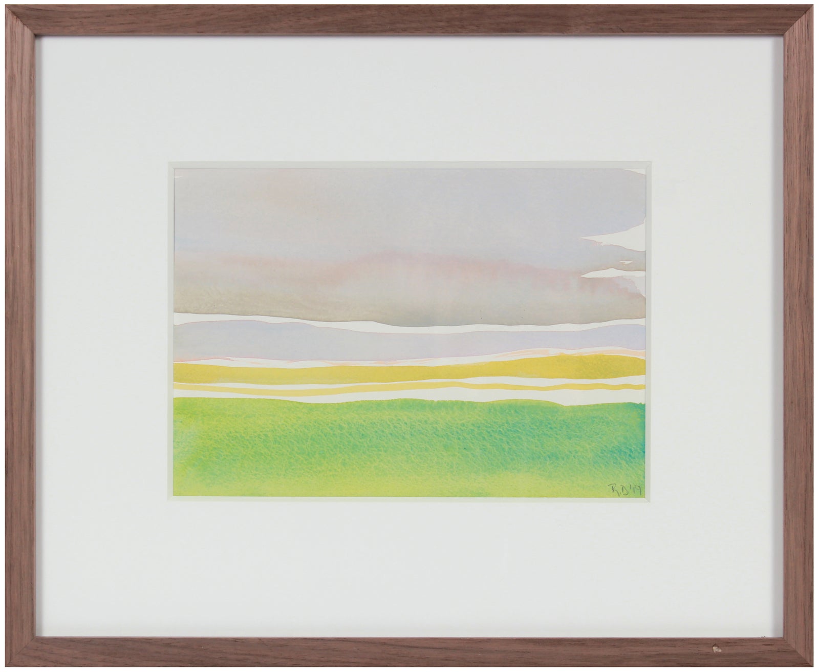 <i>Andalusian Fields V</i> <br>2019 Gouache <br><br>#B0205