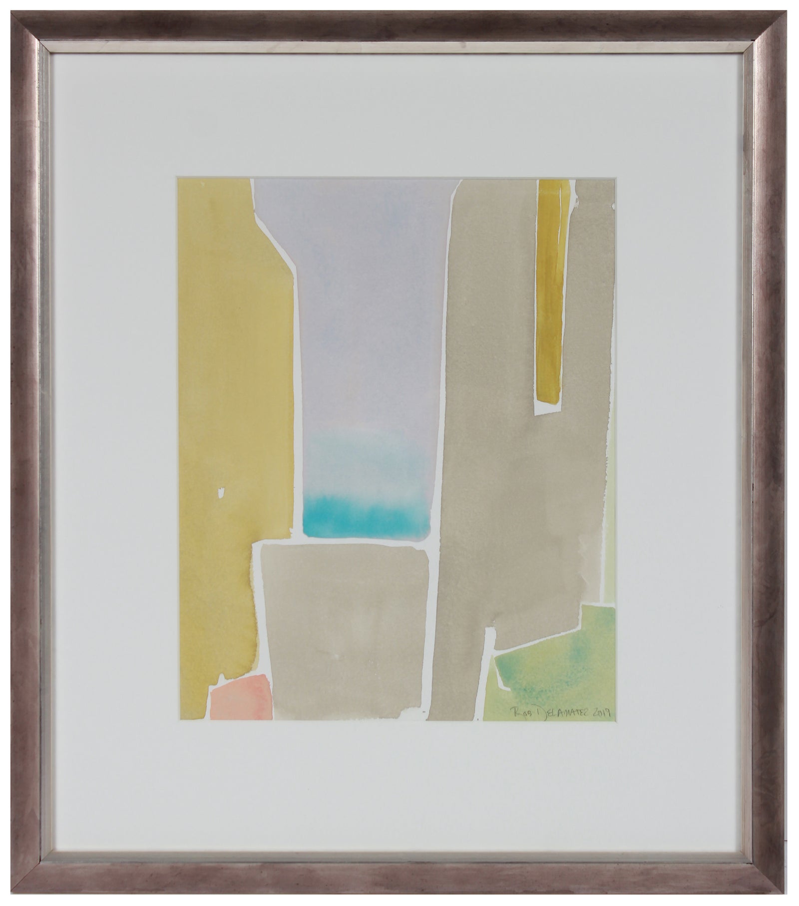 <i>View to the Sea I</i> <br>2019 Gouache <br><br>#B0237