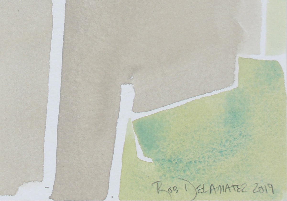 <i>View to the Sea I</i> <br>2019 Gouache <br><br>#B0237