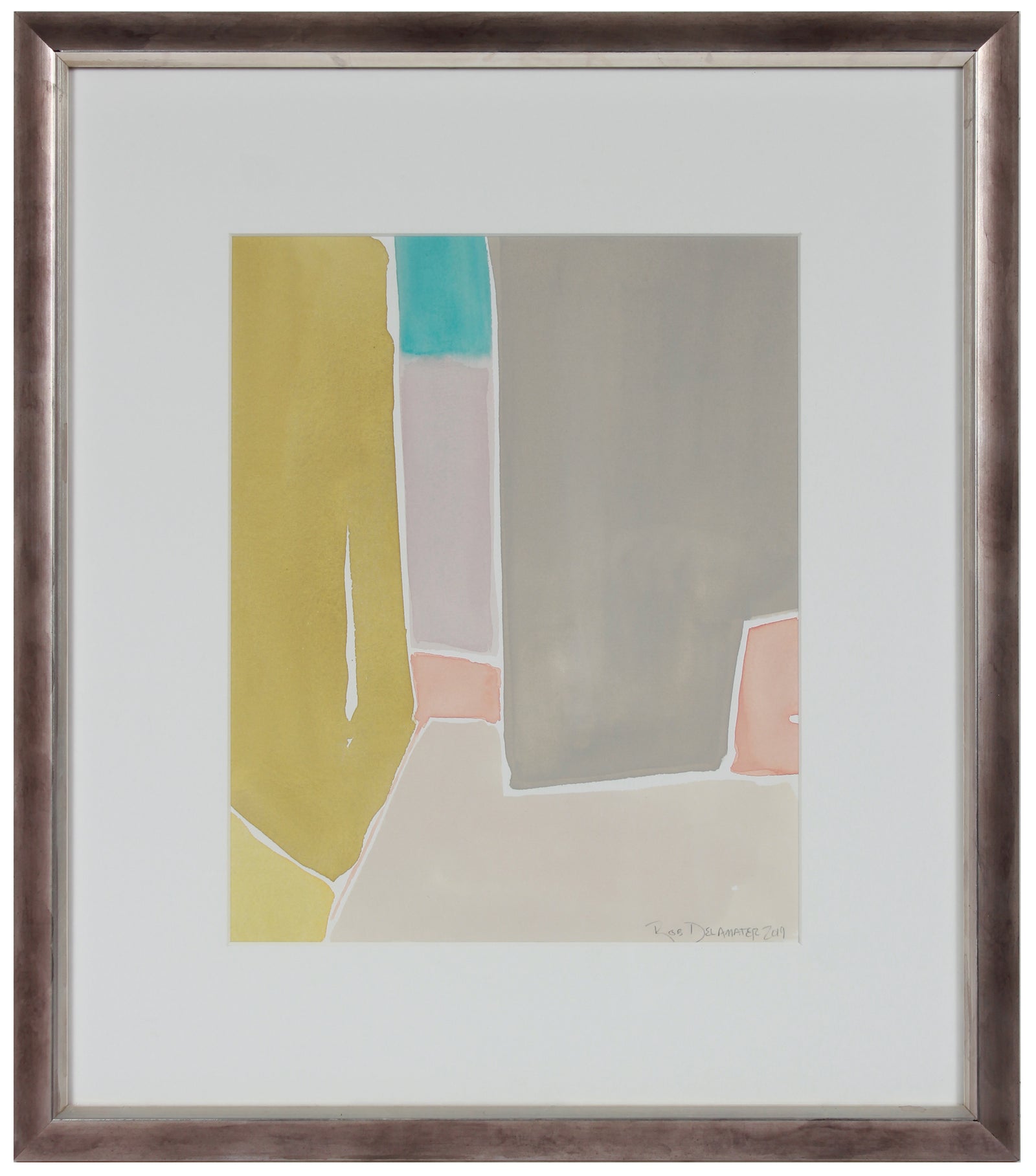 <i>View to the Sea II</i> <br>2019 Gouache <br><br>#B0238