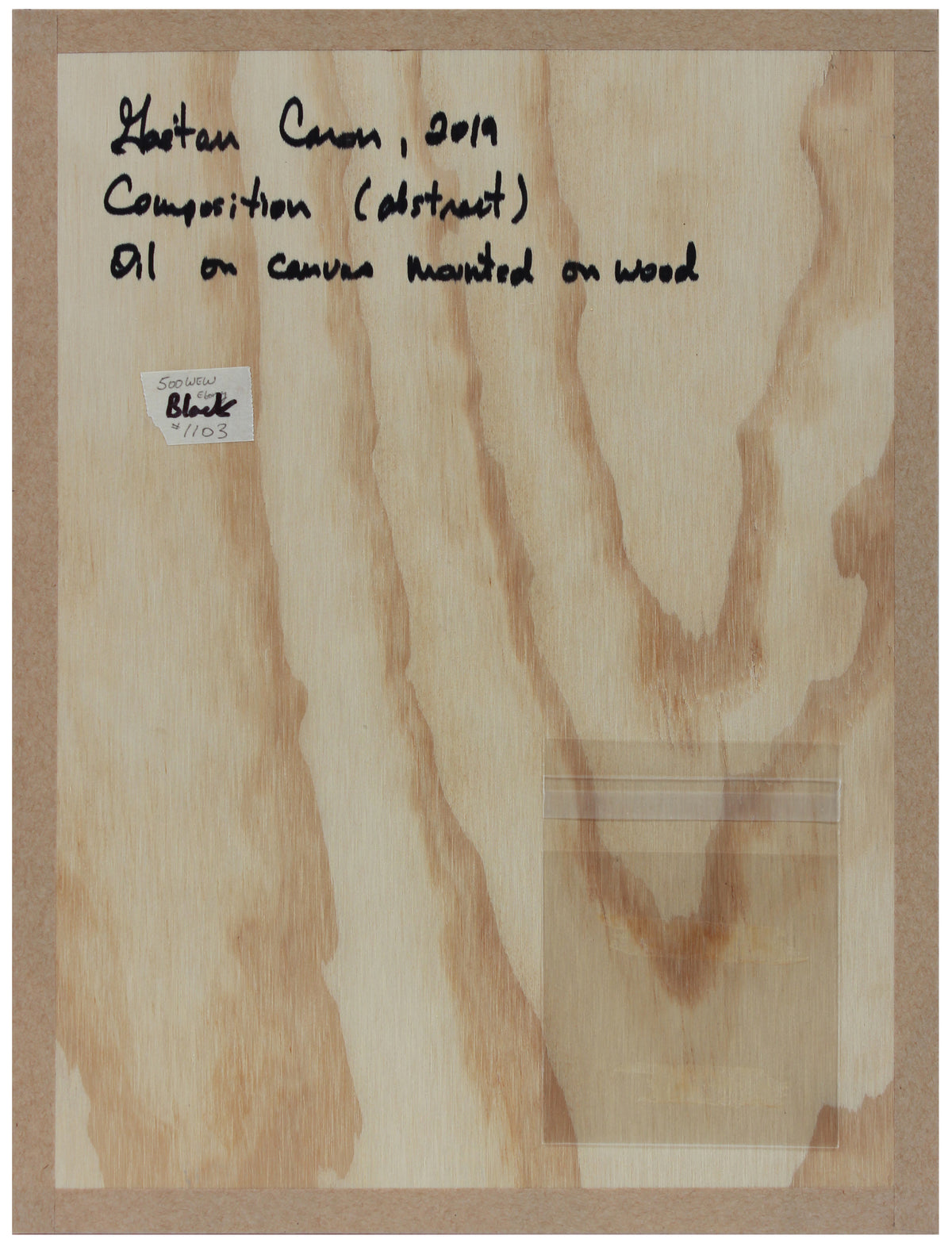 <i>Lyrical II</i> <br>2019 Oil on Canvas Mounted to Wood <br><br>#B0347