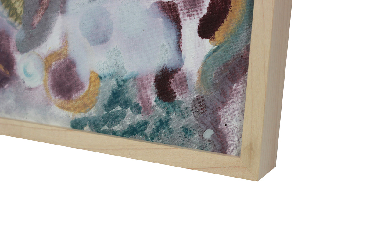 <i>Lyrical I</i> <br>2019 OIl on Canvas Mounted to Wood <br><br>#B0353