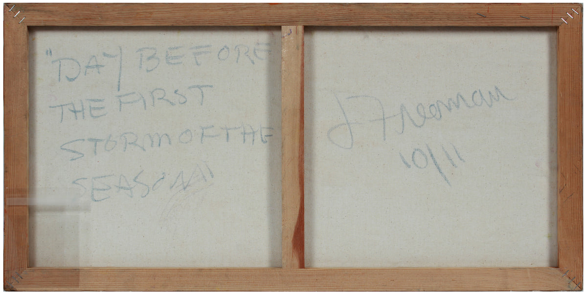 <i>Day Before the Fist Storm of the Season</i> <br>2011 Oil <br><br>#B0369