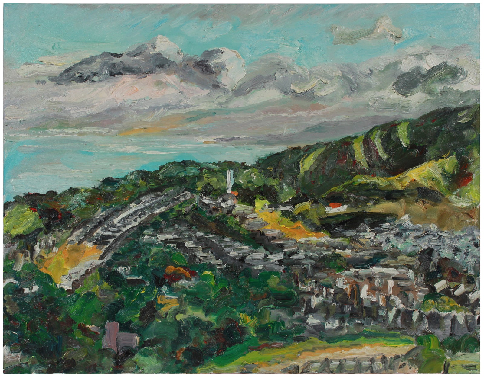 <i>East Bay View</i> <br>2000 Oil <br><br>B0373