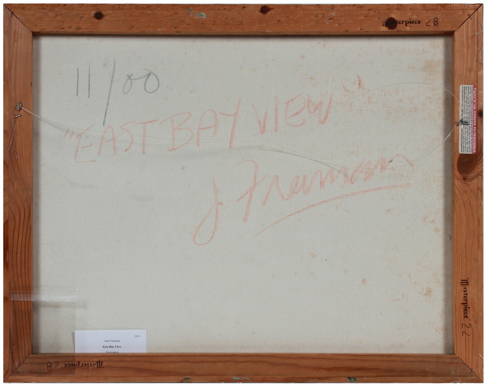 <i>East Bay View</i> <br>2000 Oil <br><br>B0373