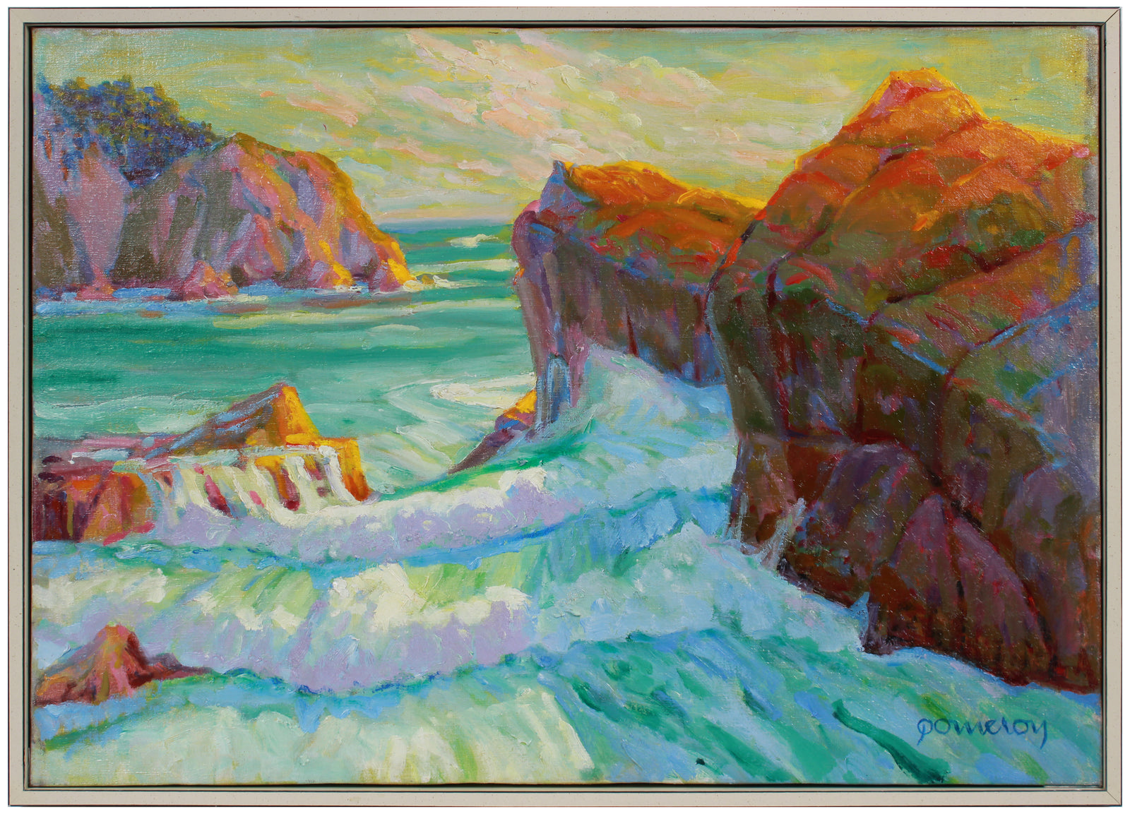 <i>Late Afternoon</i> <br>20th Century Oil <br><br>#B0388