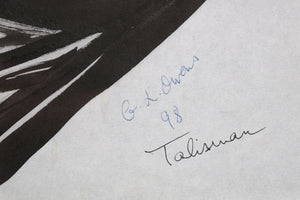 <i>Talisman</i> <br>1998 Ink <br><br>#B0483