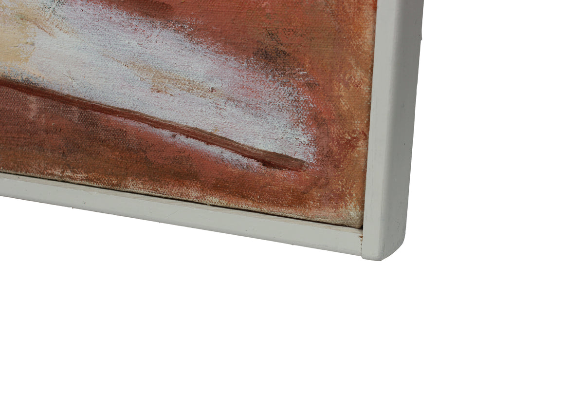 Colorful Cubist Figurative Scene <br>2005 Acrylic <br><br>#B0709