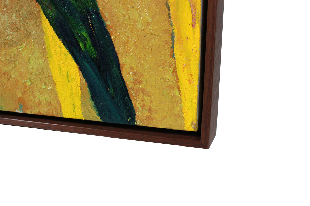 <i>Never Alone or Jamais seul</i> <br>2020 Oil on Canvas <br><br>#B0952