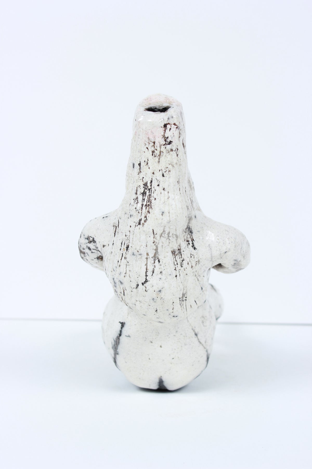 <i>Huaca</i> Female Figure <br>1980s Ceramic <br><br>#B0984