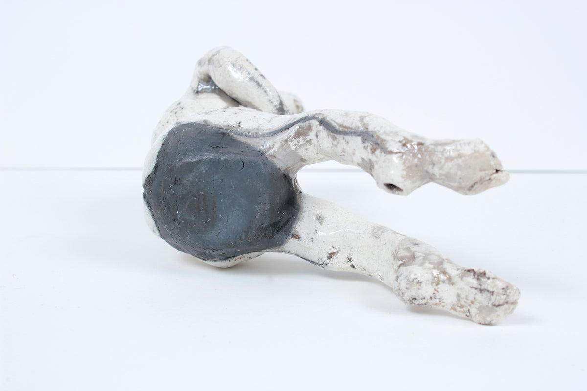 <i>Huaca</i> Female Figure <br>1980s Ceramic <br><br>#B0984