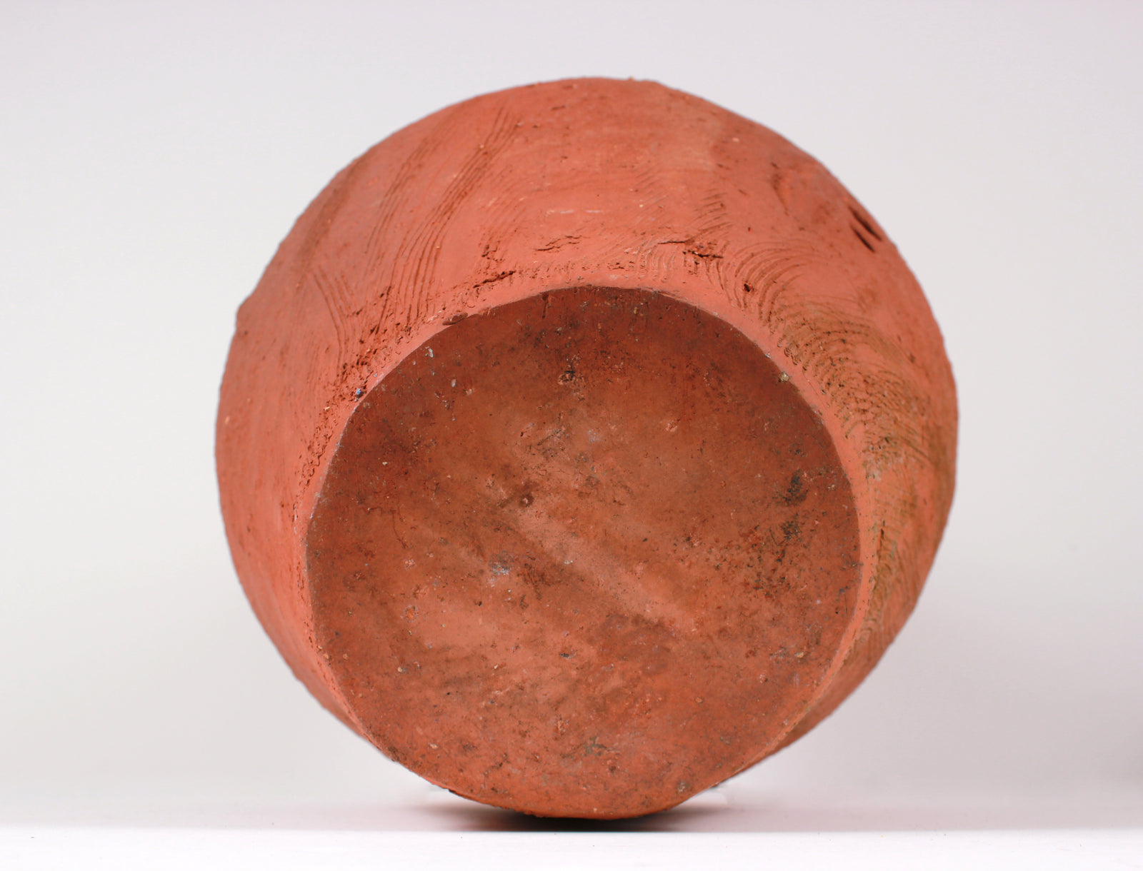 1980s Orange <i>Huaca</i> Instrument  <br><br>#B0998