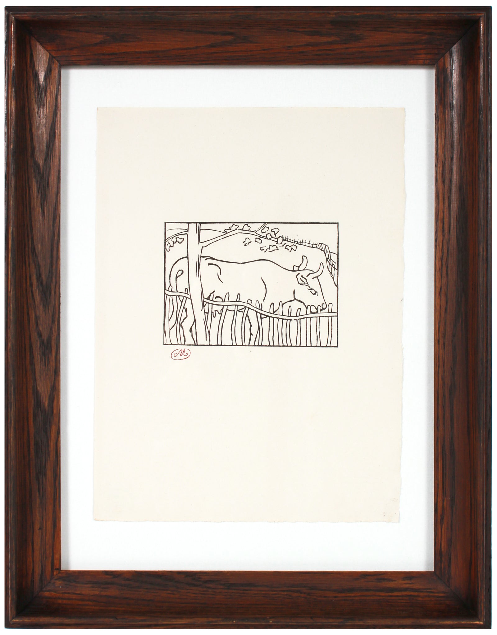 <i>Les Géorgiques de Virgile (The Georgics of Virgil)</i> Series <br>1937-44 Wood Engraving <br><br>#B1015